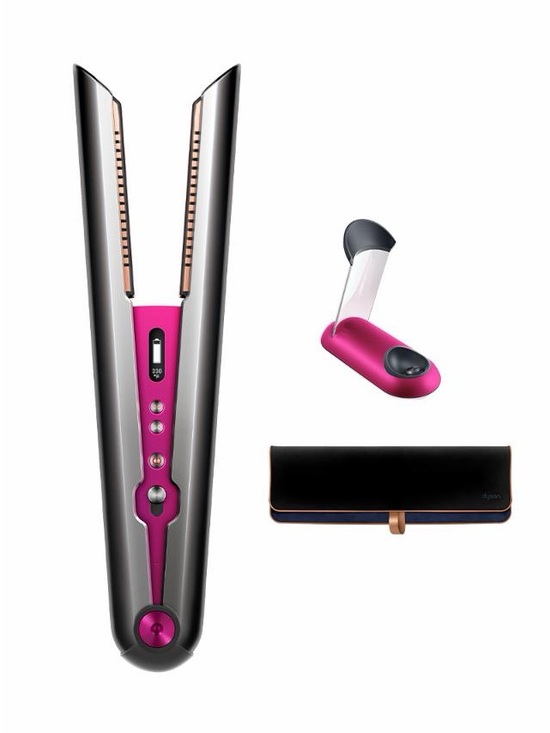 Dyson Corrale Hair Straightener in Fuchsia and Gunmetal
